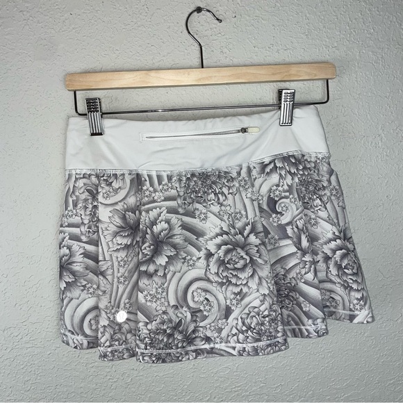 Lululemon Pace Rival Skirt Mini Twine White 4 - Picture 3 of 6
